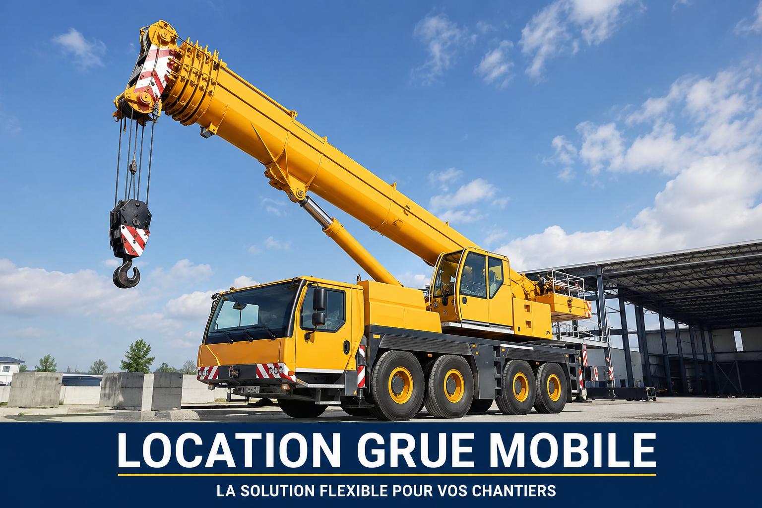 Location grue mobile