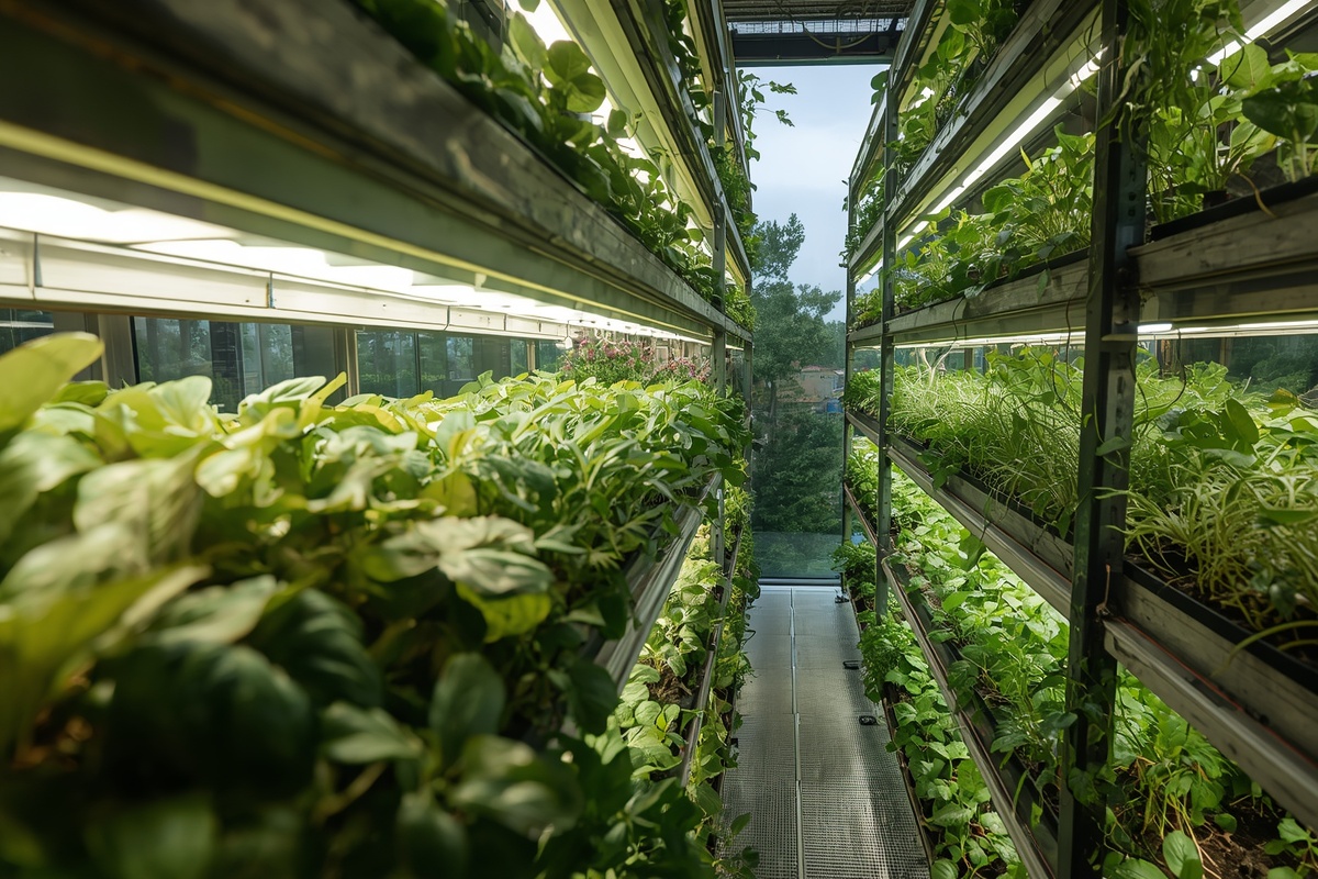 Les fermes verticales : cultiver en hauteur, sans terre et toute l’année
